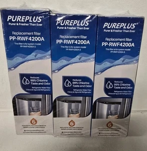 PurePlus Ersatz Wasserfilter Nr. 6 PP-RWF4200A (3er Pack) Neu - Bild 1 von 5