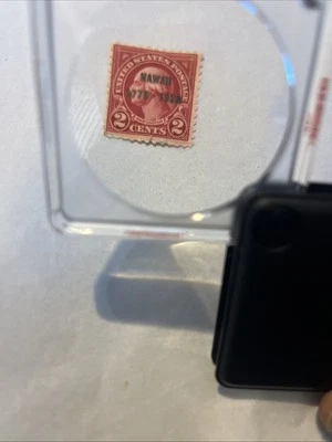 Scott 647- MNH- Discovery of Hawaii Overprint, 1778-1928- 2c Washington- mint - Image 1 of 2