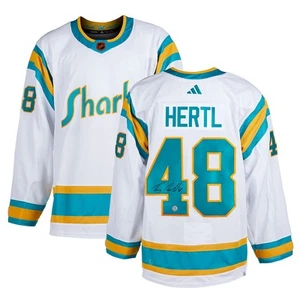 Tomas Hertl Signed San Jose Sharks Reverse Retro 2.0 Adidas Jersey - Picture 1 of 2