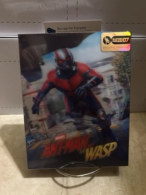 EMPTY Ant-Man And The Wasp Lenticular SteelBook No 4K UHD Blu-ray Blufans [2018] - Image 1 of 4