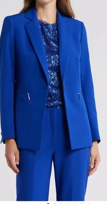 TRAJE PANTALÓN ANNE KLEIN/NUEVO CON ETIQUETA/MINORISTA $249/TALLA 16/ENTREPIERNA 31"/REAL Foto 1 de 4