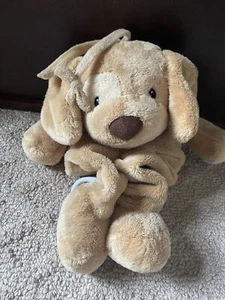 Gund Spunky Pull String Musical Brown Plush Toy Puppy Dog Lullaby 058961 EUC - Picture 1 of 4