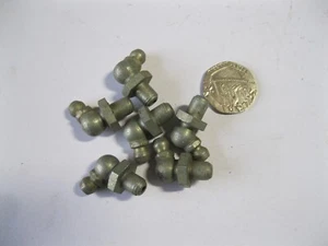 1 - Pack (2) Vintage 'Knock In' Angled Grease Nipples. - Picture 1 of 3