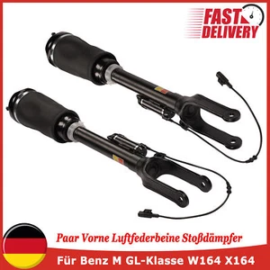 Par de amortiguadores delanteros de suspensión neumática 1643204313 para Benz Clase M GL W164 X164 - Imagen 1 de 13