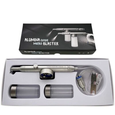 Dental Alumina Air Abrasion Polisher Microetcher Sandblasting Gun 4Hole 360° - Image 1 of 4