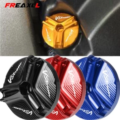 Cubierta de enchufe de taza de filtro de aceite de motor para Suzuki DL250/650/1000 1050 V-Strom 250/650 Foto 1 de 4