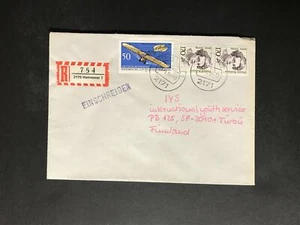 Alemania #1475//9N532 Famosas Mujeres Serie Permanente Cubierta a Finlandia #1948 - Imagen 1 de 1