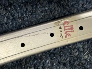VINTAGE OLD SCHOOL BMX SILVER ELITE  20 x 1.75 36 RIM NEVER USED SEE NOTES - Picture 1 of 4