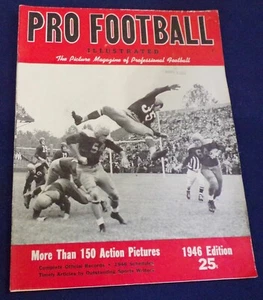 1946 PRO FOOTBALL ILLUSTRATED MAGAZINE ~ The Picture Magazine of Pro Football - Picture 1 of 5