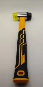 Small Rubber Mallet 30mm Hammer Head Fiberglass Handle - Picture 1 of 3