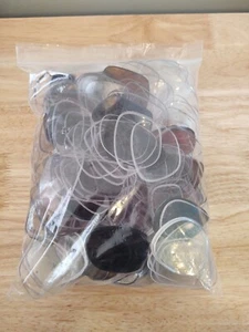 2+ Pounds Used Eyeglass Lenses Crafts & DIY Variety Clear Tinted Prescription - Picture 1 of 2
