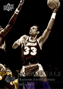 2009-10 Upper Deck #247 - Kareem Abdul-Jabbar Immortals - Picture 1 of 2