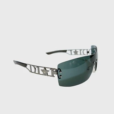 DIOR ‘DIORLYWOOD’ RHINESTONE SUNGLASSES - Image 1 of 4