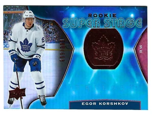 EGOR KORSHKOV 2020-21 UPPER DECK TRILOGY ROOKIE SUPER STAGE /999 - Picture 1 of 1