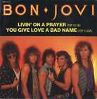 Bon Jovi Livin' On A Prayer / You Give Love 7" Single Vinyl Schallplatte 73231