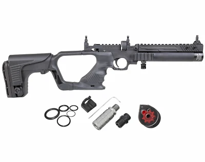 HATSAN ARMS COMPANY HATSAN Jet I Black .177 cal PCP Air Pistol Converts to Air Rifle