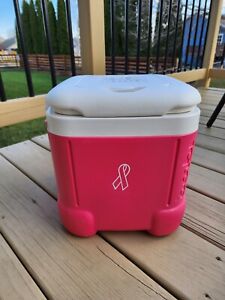 Igloo Ice Cube Pink Breast Cancer Awareness Cooler 12qt ~ 14 Cans Outdoor, Beach