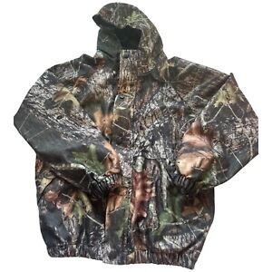 Youth Redhead Camo Jacket Full Zip Button Up Storm Tex Size Small Hood Pockets