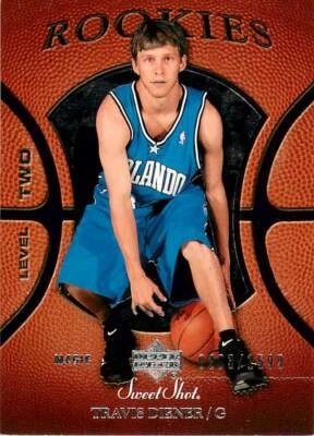 TRAVIS DIENER 2005-06 Upper Deck SWEET SPOT ROOKIES RC /1599 Magic #112 - Image 1 of 2