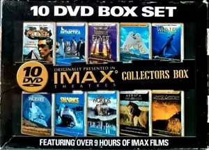 I-MAX THEATRE: COLLECTORS BOX / TEN DVD BOX SET, REGION FREE - GOOD CONDITION. - Picture 1 of 24
