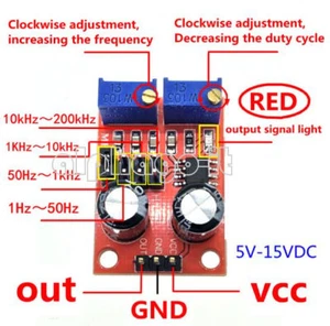 Signal Generator Ne555 Duty Cycle Adjustable Module Frequency Square Wave Puls - Picture 1 of 5