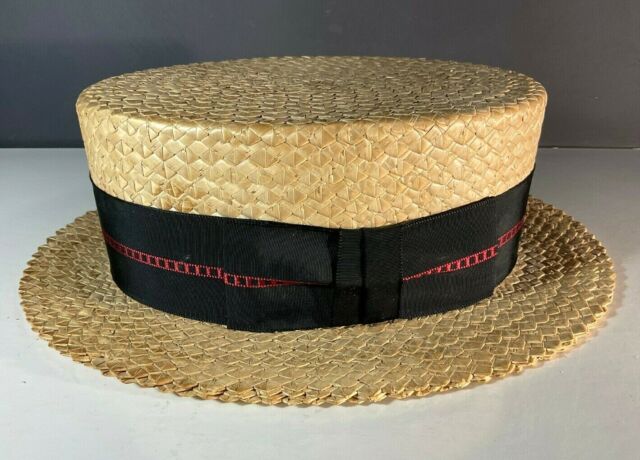 Boater Vintage Hats for Men for sale | eBay