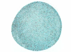 Ounce Dyed Natural Magnesite Blue Turquoise Inlay Powder Sand Painting Craft - Picture 1 of 2