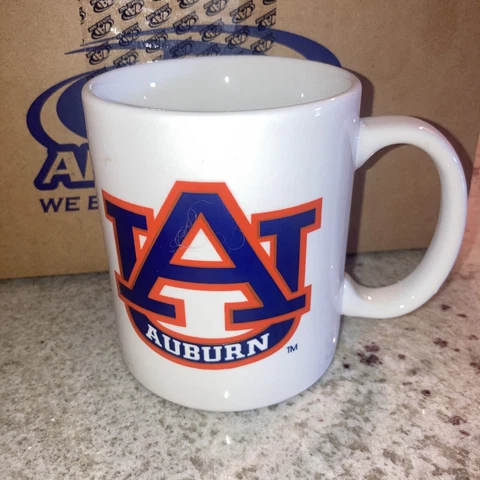 University of Auburn Tigers Coffee Mug Cup NCAA Official College Sport War Eagle Cover