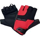 Chiba Gel Comfort Active Eco-Line Mitt Fingerless Bike Gloves Black/Red Small