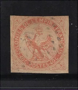 French Colonies Scott # 5 Used Issue 1859 - Picture 1 of 1