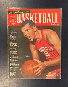 1957 STREET & SMITH'S BASKETBALL JAHRBUCH CHARLIE TYRA LOUISVILLE CHAMBERLAIN - Bild 1 von 1