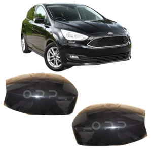 Para Ford C-Max Retrovisor Funda Pintado Panther Negro 2010-2019 Izqda. o Dcha. - Imagen 1 de 8