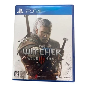 Sony PS4 The Witcher 3 Wild Hunt Japanese Games Used - Picture 1 of 3