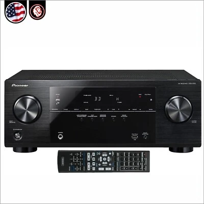 Pioneer AV Receiver VSX-522-K 1080P HDMI USB 5-Channel Amp Dolby (Pre-owned) - Image 1 of 3