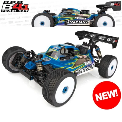 NEW Associated RC8B4.1 1/8 Scale 4WD Nitro Off-Road Competition Buggy Kit - Image 1 of 4