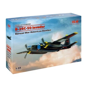 ICM 48284 Scale aircraft model 1:48 B-26С-50 Invader American Bomber Korean War - Picture 1 of 18