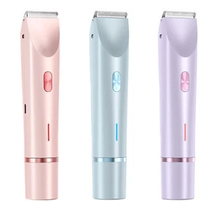Bikini Trimmer Shaver Kit for Women 2 in 1 Wet/Dry Electric Body Hair Trimmer - Picture 1 of 13