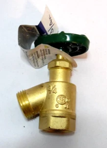 Brass Bent Nose Garden Valve 3/4 - Picture 1 of 3