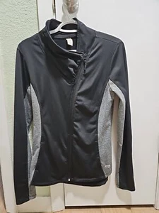Marika Damen schwarze leichte Jacke Activewear Running Full Zip Größe Small - Bild 1 von 7