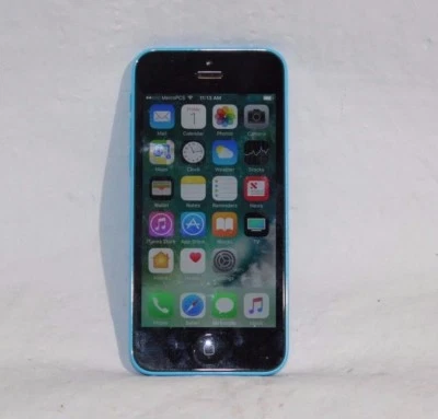 Apple iPhone 5c - 16GB - Azul (T-Mobile) A1532 (GSM) (OAK9058-1 ER U-62) - Imagem 1 de 4