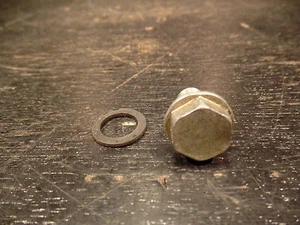 1974 YAMAHA GTMX A 80 GT MX A 80 BOTTOM OIL DRAIN - Picture 1 of 3