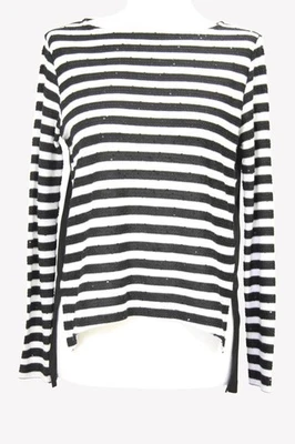 French Connection Damen Oberteil Gr. 36 (S) Schwarz / Weiß - Bild 1 von 4