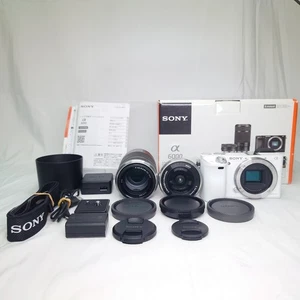 Sony Alpha A6000 24.3MP Digital Camera White / SELP1650  SEL55210  count:716 - Picture 1 of 24