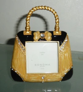 VINTAGE SONOMA BILDERRAHMEN FOTO PHRAME EMAILLE GELDBÖRSE DESIGN - Bild 1 von 5