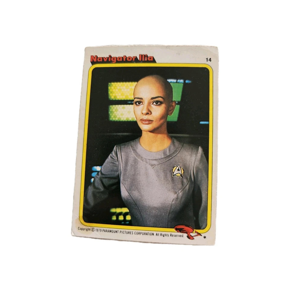 STAR TREK - MOVIE - Card #14. Navigator Llia - TOPPS 1979 - Image 1 of 1