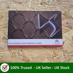 Citroen Service History Blank Book For All Models C1 C2 C3 C4 C5 C6 - Picture 1 of 3