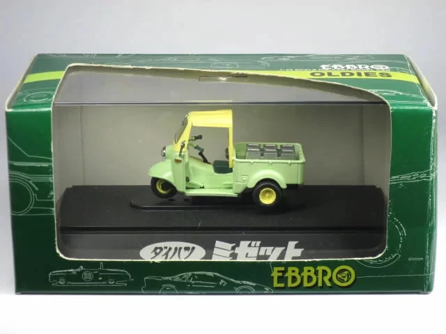 EBBRO 1/43 Daihatsu Midget Green JDM Kei Truck Diecast Model 43095 - Image 1 of 1