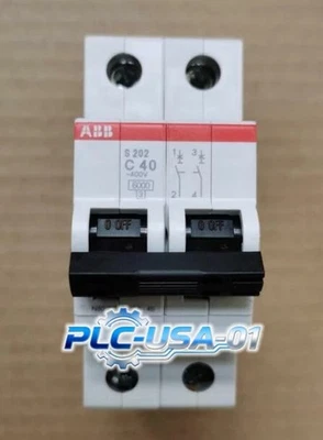 S202-C20 1PCS NEW ABB S202C20 2P 40A Miniature Circuit Breaker  Fast shipping - Image 1 of 4