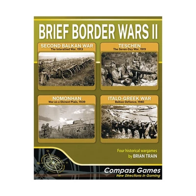 Compass Modern War Game Brief Border Wars II Коробка Заводская Запечатанная Копия - Изображение 1 из 3