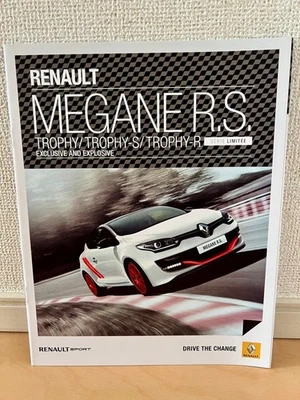 Renault Megane R.S. Trophy Trophy-S Trophy-R Japan Brochure Limited Rare - Image 1 of 4